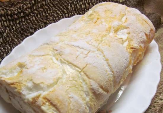 Lemon custard roll