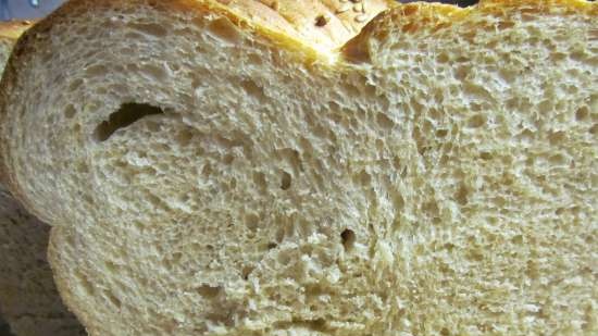 Light Wheat Whole Grain Bread by Peter Reinhart