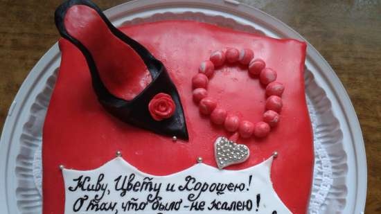 Cakes with shoes