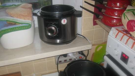 Cuina a pressió Saturn ST-MC9184 multicooker (comentaris)