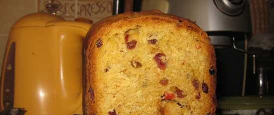 Butter Kugelhof cake in a bread maker