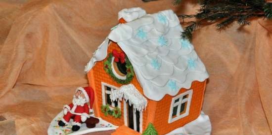 Gingerbread house (how to assemble and decorate)