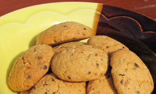 Người phụ nữ cookie với hương thơm cà phê