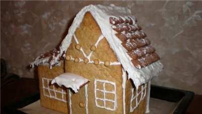 Gingerbread house (how to assemble and decorate)