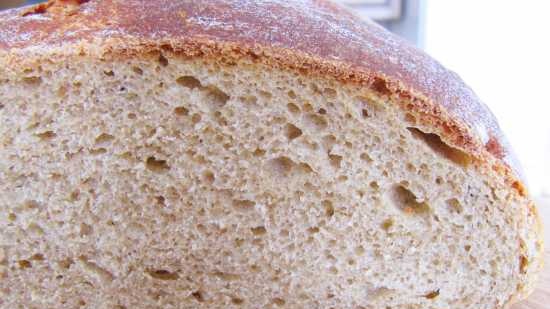 Pan de centeno con trigo y mostaza de Dijon