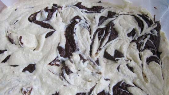 Brownie Cheesecake με μπισκότα Oreo Black & White