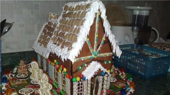 Gingerbread house (how to assemble and decorate)