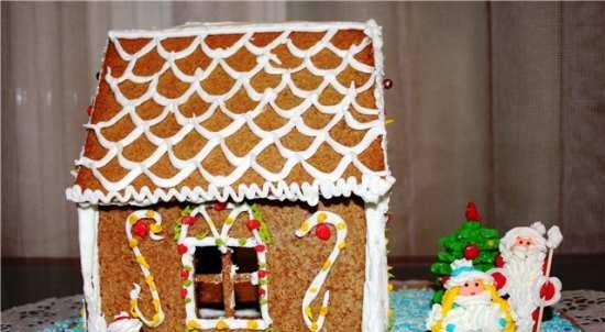 Gingerbread house (how to assemble and decorate)