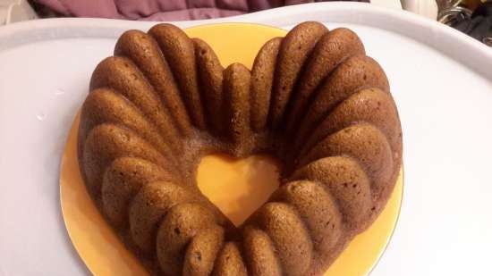 Banán torta (klasszikus banán bundt torta)