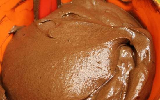 Mousse di cioccolato a spina di pesce