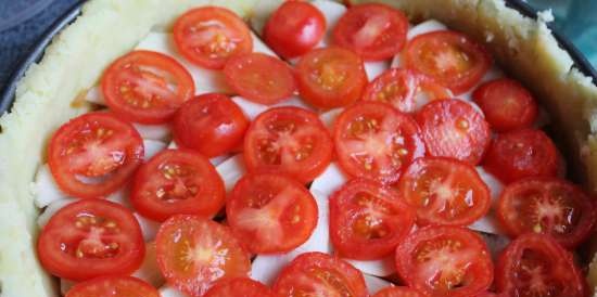 Casseruola di patate e cavolo cappuccio con topinambur