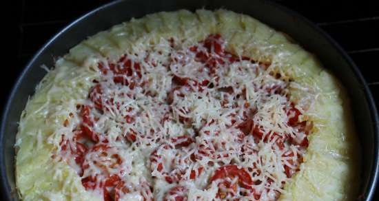 Casseruola di patate e cavolo cappuccio con topinambur