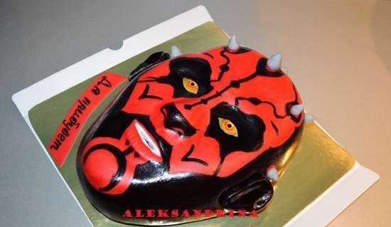 Cakes based on cartoons Transformers, Lego and other superheroes