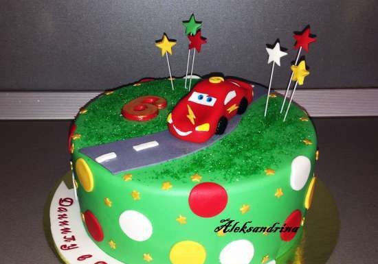 Torte basate sul cartone animato Cars