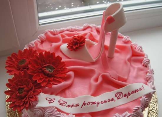 Cakes with shoes