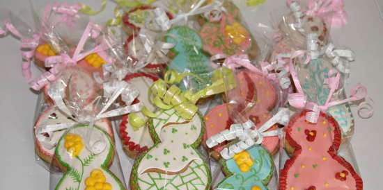 Decoramos galletas de jengibre, galletas