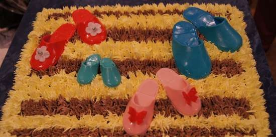 Cakes with shoes