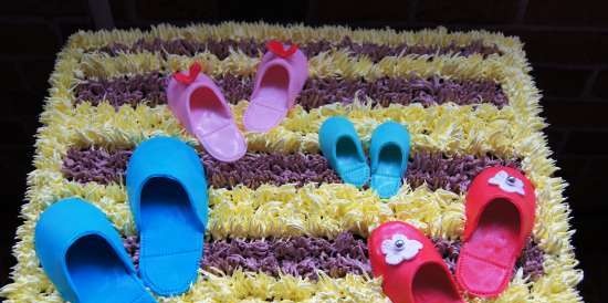 Cakes with shoes