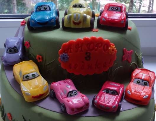 Torte basate sul cartone animato Cars