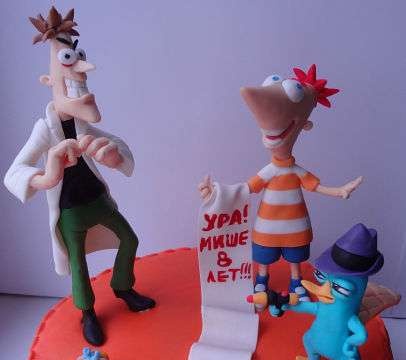 Cartoon Cakes