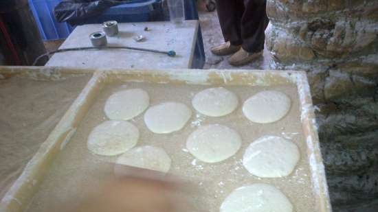 Indian tortillas NAAN (bread maker + oven)