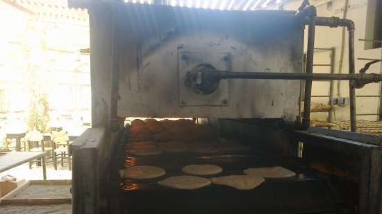 טורטיות הודיות NAAN (יצרנית לחם + תנור)