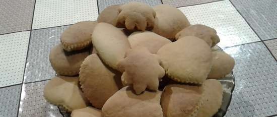 Galletas de jengibre con azúcar quemada