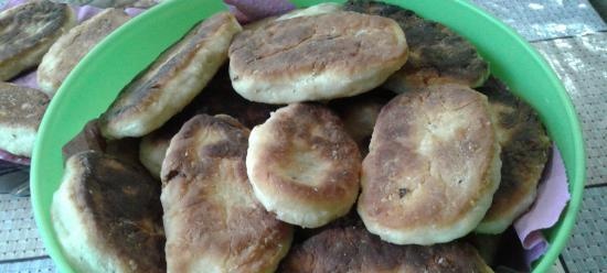 Bijusiny tartas de refresco a base de masa para panqueques