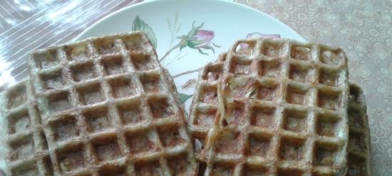 Potato pancakes without flour in a waffle iron GFgril GFW-015