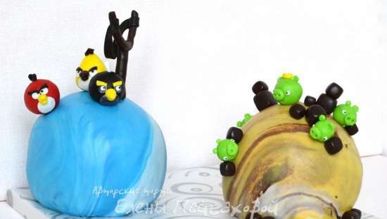 Angry Birds Cakes