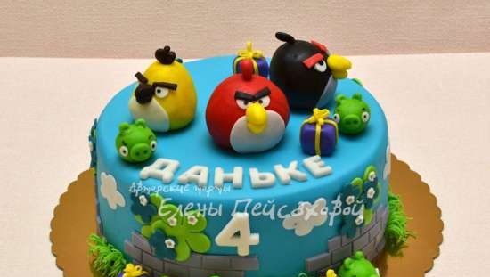 เค้ก Angry Birds