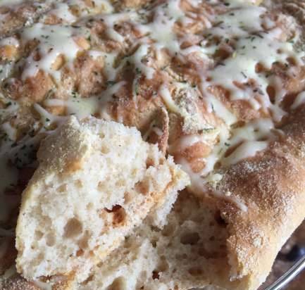 Yeast-free dough on kefir for quick cakes and pizza