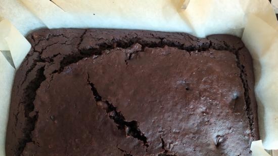 Black bean brownie na čaj