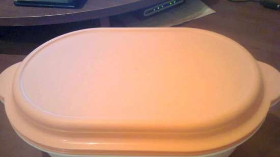 Plastic dishes Tupperware - reviews