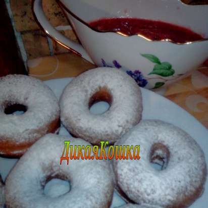 Beigne Donuts (Pranses) kasama ang Vanilla Sauce - ni Régis Trigel