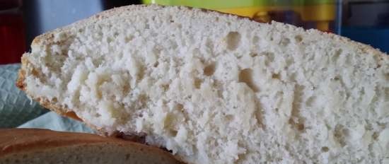 Pane da tavola bianco a lunga durata (forno)