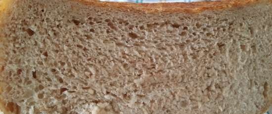 Bread without kneading in the Shteba pressure cooker