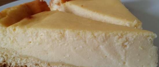 Kaesekuchen aus Bayern - tarta de queso de Baviera