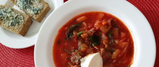 กระเทียมกรอบสำหรับ Borscht (Multicuisine DeLonghi)