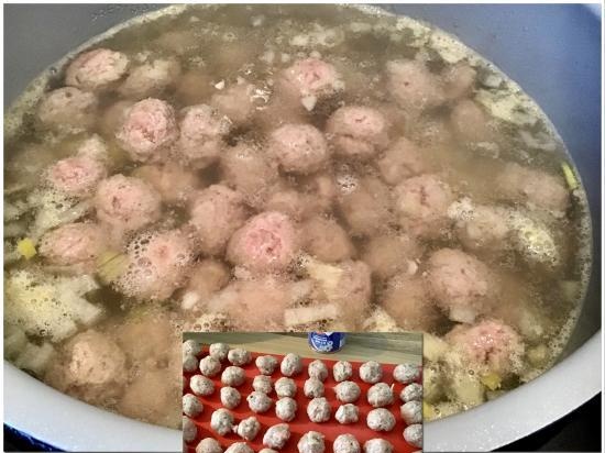 Zuppa di polpette in Ninja® Foodi® 6.5-qt.