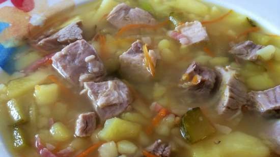 מרק תפוחי אדמה Spreewald (Kartoffelsuppe Spreewаlder)