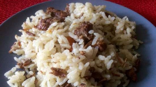 Light stewed pilaf