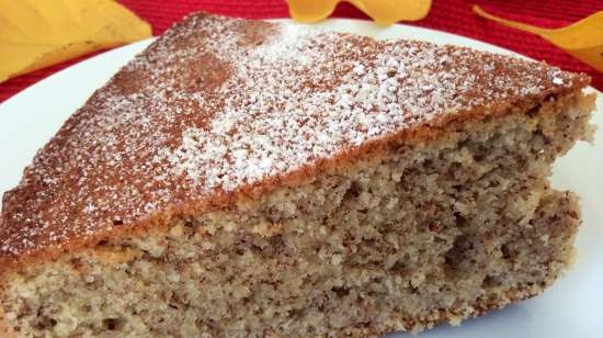 Φθινόπωρο Nut Pie (Herbstkuchen mit Nuessen)