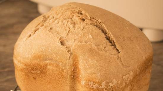 Pane di frumento con lievito naturale di segale