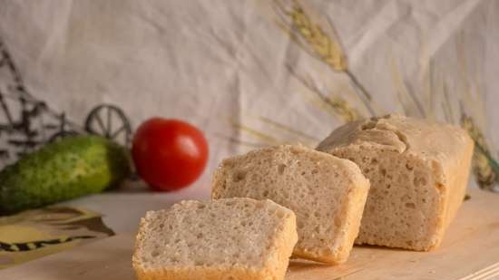 Pane di grano "Lacy" con lievito madre