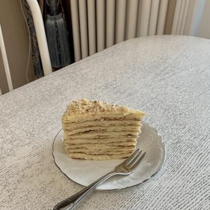 "Gelato alla cagliata" - torta in padella