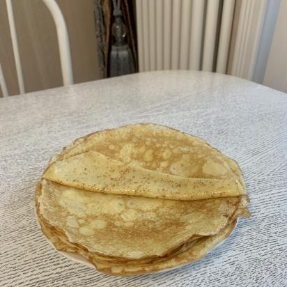 Silk pancake