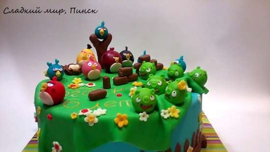 Angry Birds Cakes