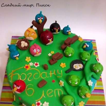 Angry Birds Cakes