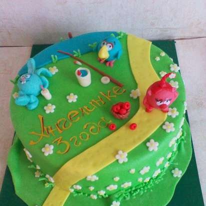 Cakes based on the cartoon Smeshariki